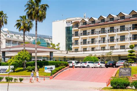 Touristic Hotel in Kemer, Turkey Editorial Photography - Image of ...