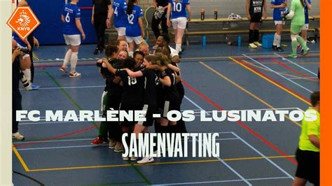 FC Marlene Os Lusitanos Finale Play Offs Eredivisie Futsal