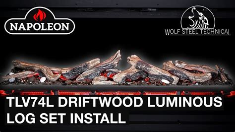 Napoleon Tall Linear Vector Tlvl Driftwood Luminous Logset