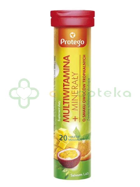 Protego Multiwitamina Minera Y Tabletek Musuj Cych W Apteka