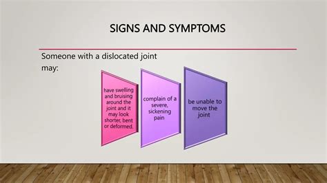 First Aid In Dislocation Or Muscles Injurypptx