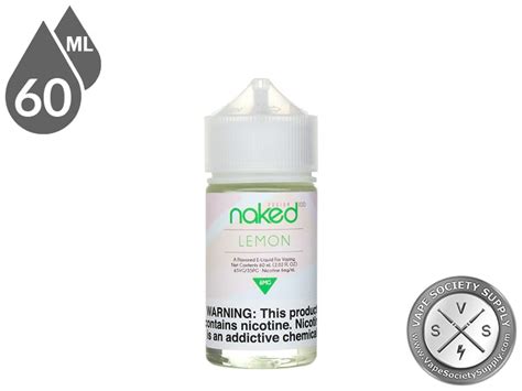 Lemon By Naked Fusion E Liquids Ml Vape Juice