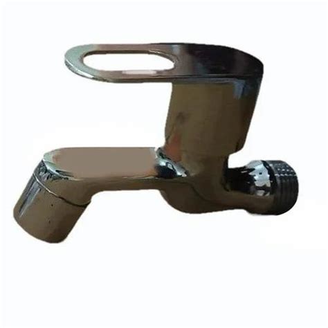 Silver Short Body Brass Water Tap For Bathroom Fitting Number Of