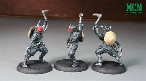 Ninjas Go On The Attack Painted Ninja Miniatures Must Contain Minis