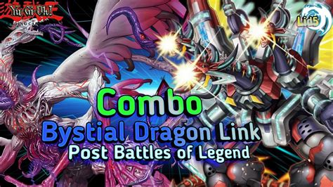 Yu Gi Oh Combo Bystial Dragon Link Post Battles Of Legend Edopro