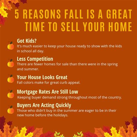 Reasons Fall Is The Best Time To Sell Your Home