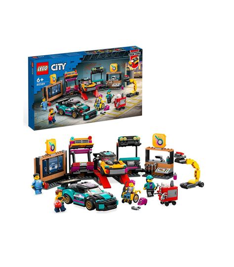 LEGO® CITY 60389 CUSTOM CAR GARAGE, AGE 6+, BUILDING BLOCKS, 2023 (507PCS)