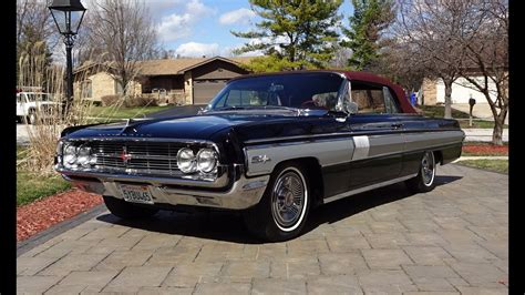 1962 Oldsmobile Olds Starfire Convertible And Engine Start Up And Ride My