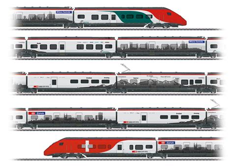 Märklin Trix Zusatzneuheit Triebzug Giruno RABe 501