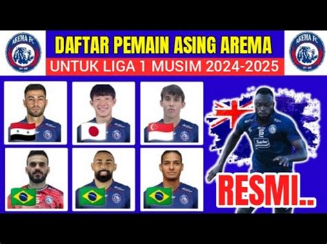 Daftar Pemain Asing Arema Fc Musim Arema Hari Ini Pemain