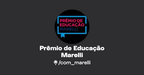 Prêmio de Educação Marelli Linktree