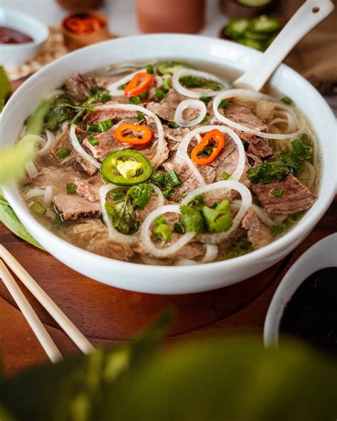 Phở Bò Vietnamese Beef Pho Noodle Soup — The Spice Odyssey