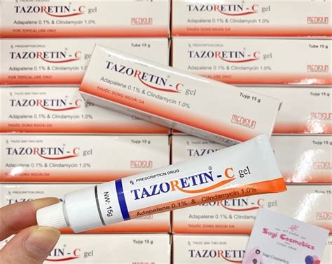 Tazoretin C Gel 15g Date Mới Nhất 2025 - Duocsihanh.com