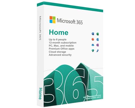 Microsoft 365 Home License Great Price For Up To 6 Users