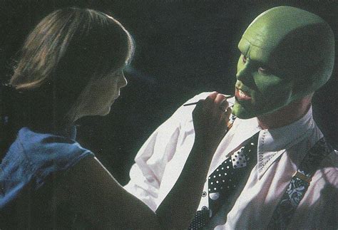 Jim Carrey As The Mask Makeup