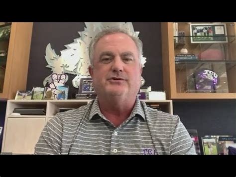 TCU Coach Sonny Dykes On The Pause On Rivalry Game With SMU YouTube