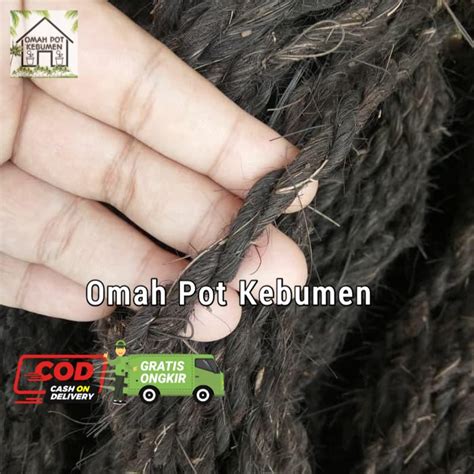 Jual Tali Ijuk Hitam Anggrek Serabut Kelapa Tali Bambu Shopee Indonesia