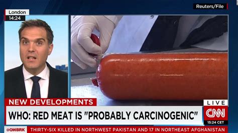 Who Processed Red Meat Could Give You Cancer Cnn Video