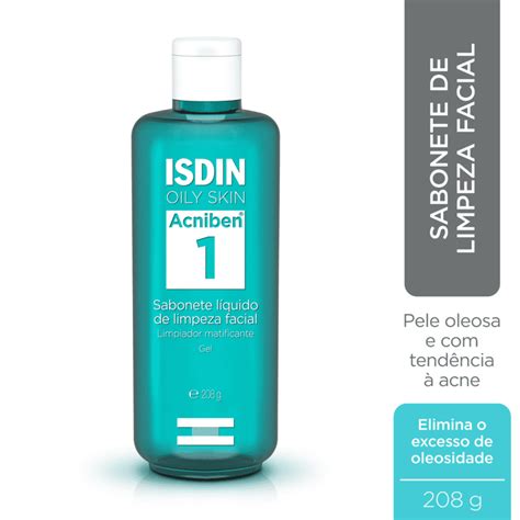 Sabonete De Limpeza Facial Isdin Acniben Beleza Na Web