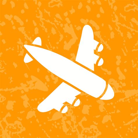 Landing Airplane Vector Icon 19131613 Vector Art at Vecteezy