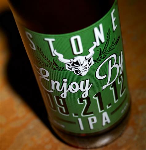 Stone Enjoy By Ipa Beer Street Journal