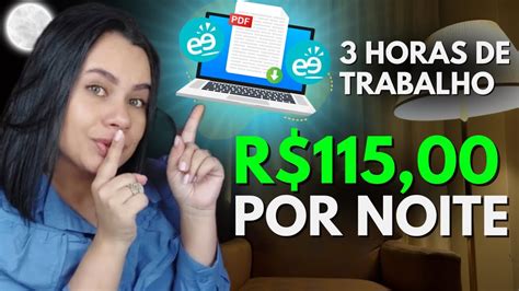 COMO GANHAR R 115 00 TRABALHO HOME OFFICE NOTURNO sem formação sem