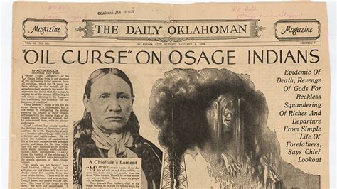 What Was The Reign Of Terror In Osage Nation