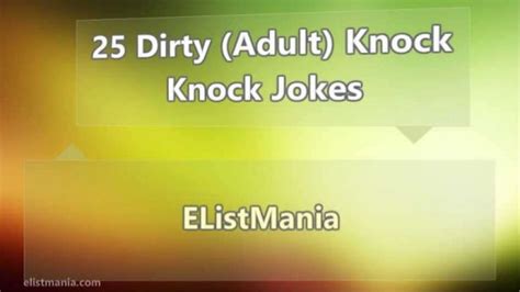 Knock Knock Jokes Sex Cam Sex Video