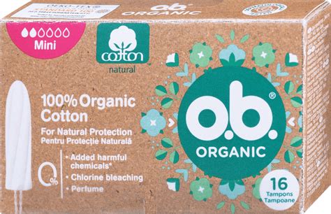 Ob Tamponi Organic Mini 16 Kos Dmsi