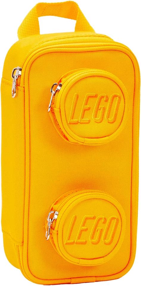 Amazon LEGO Brick Pouch Flame Orange Clothing Shoes Jewelry