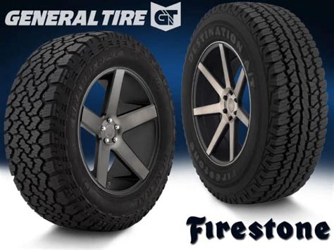 Firestone Destination At Vs General Grabber Atx