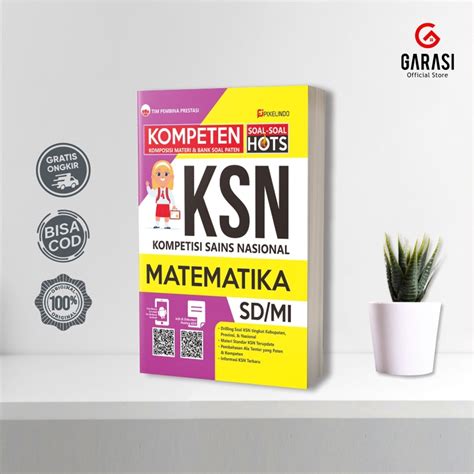 Jual Buku Kompeten KSN Matematika SD MI Shopee Indonesia