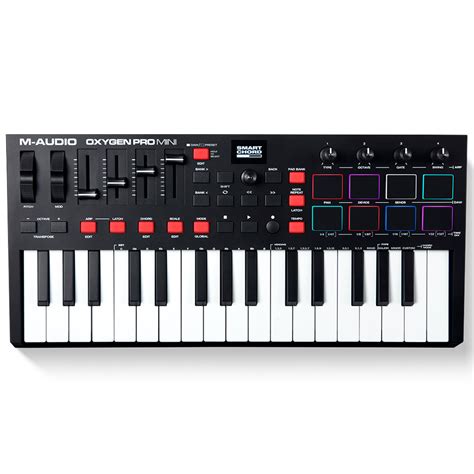 M-Audio Oxygen Pro Mini Key USB MIDI Keyboard Controller - World of Music