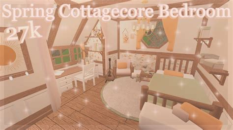 Spring Cottagecore Teen Room Bloxburg Speed Build Its Summerrose