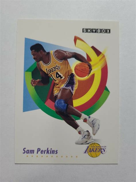 SAM PERKINS 1991 92 SKYBOX BASKETBALL CARD 138 E5532 EBay