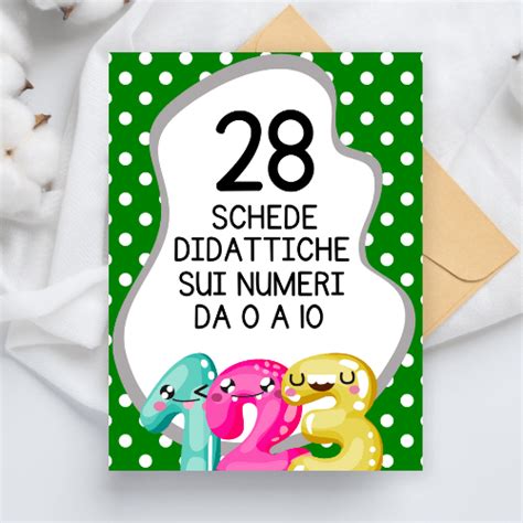 Schede Didattiche Numeri Da 0 A 10 Mille Libri Per Bambini