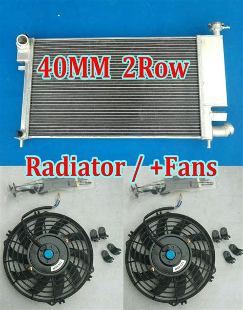 NEW Aluminum Radiator Fans For Peugeot 306 2 0GTI XSi Citroen XSARA