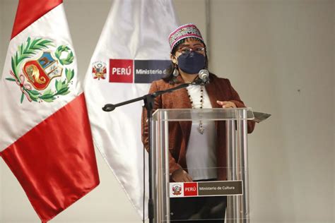 Ministro De Cultura “los PolÍticos Estamos Para Trabajar Y Sacar Adelante Al PerÚ Que Espera