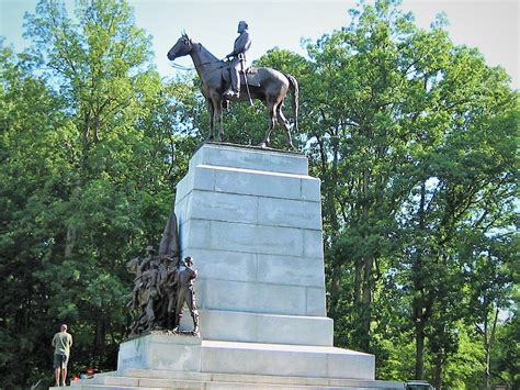 Virginia Monument Gettysburg Contemporary Photos Of Sites And Events