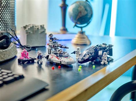 Bricker - Конструктор LEGO 40755 Imperial Dropship vs. Rebel Scout Speeder