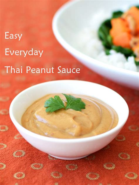 Thai Peanut Sauce Easy 10 Minute Dairy Free Recipe