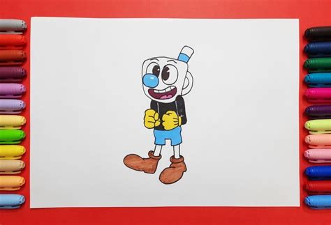 How To Draw Mugman Easy The Cuphead Show In 2022 Drawings Drawing