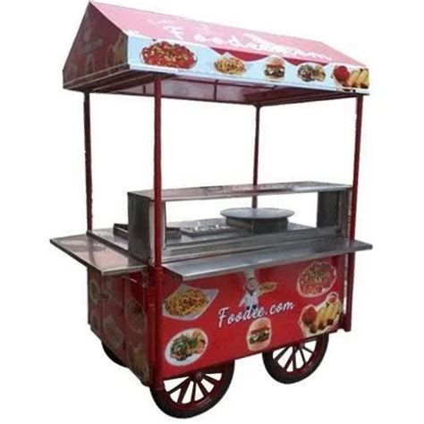 Red Stainless Steel Fast Food Stall Vehicle Model 4 Wheeler At Rs 12000 In Kolkata