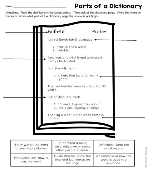 Dictionary Skills Using Guide Words Worksheets Skillsworksheets