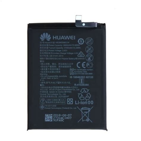 Batterie interne original pour téléphone mobile Huawei Honor 8X