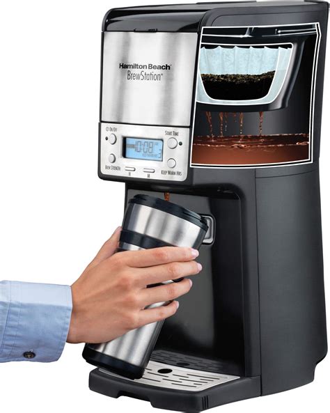 Hamilton Beach Brewstation® Coffee Maker Dispenses 1 Cup Black 12 Cups Canadian Tire