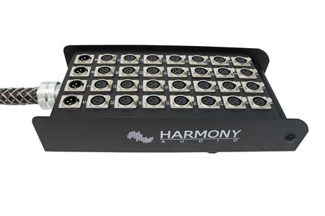 Harmony Audio HA SB3250 Pro Stage XLR Snake Cable Box 32 Channel 50