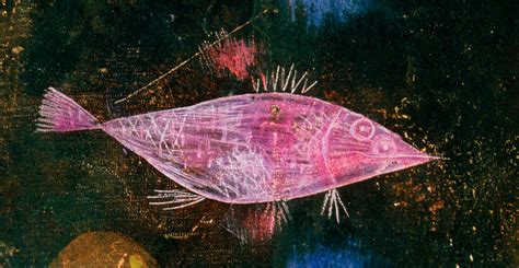 Design is fine. History is mine. — Paul Klee, Fish Magic, 1925. Oil and ...