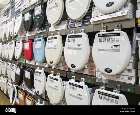 Toilet Seats, Home Depot, NYC,USA Stock Photo - Alamy