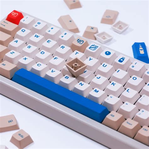 Buy XDK Custom Keycaps Soy Milk Theme 134 Keys PBT Dye Sub Cherry